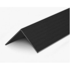 Угол ПВХ 25*25 мм 2,7м черный