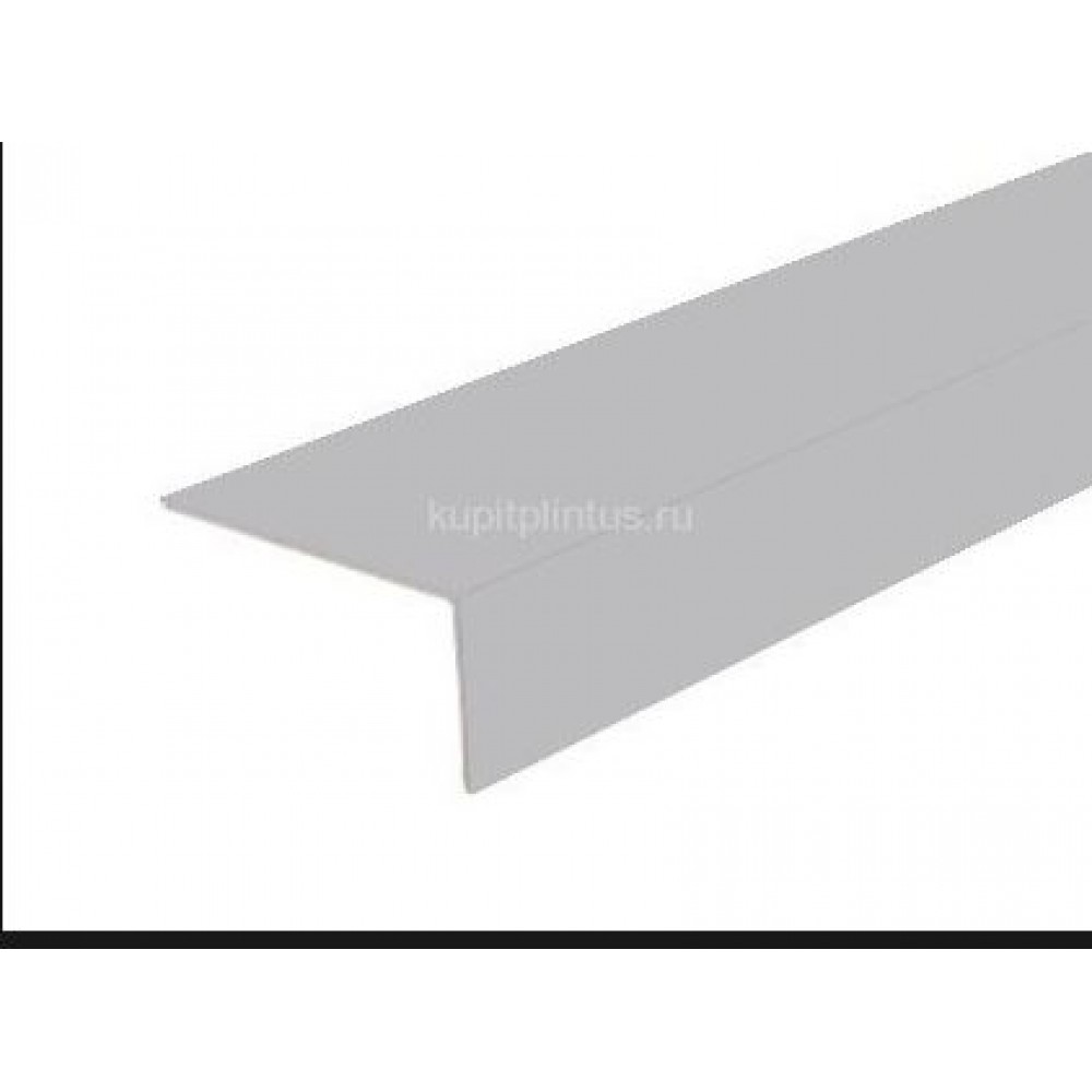 Угол арочный ПВХ 20*12 мм 2,7м  светло-серый