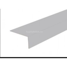 Угол арочный ПВХ 20*12 мм 2,7м  светло-серый