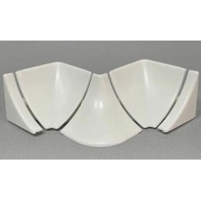  Набор для плинтуса столешницы 3м, Белый 001 (5 элем)