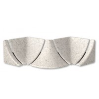 Набор для плинтуса столешницы 3м, Камешки светлый 172 (5 элем)