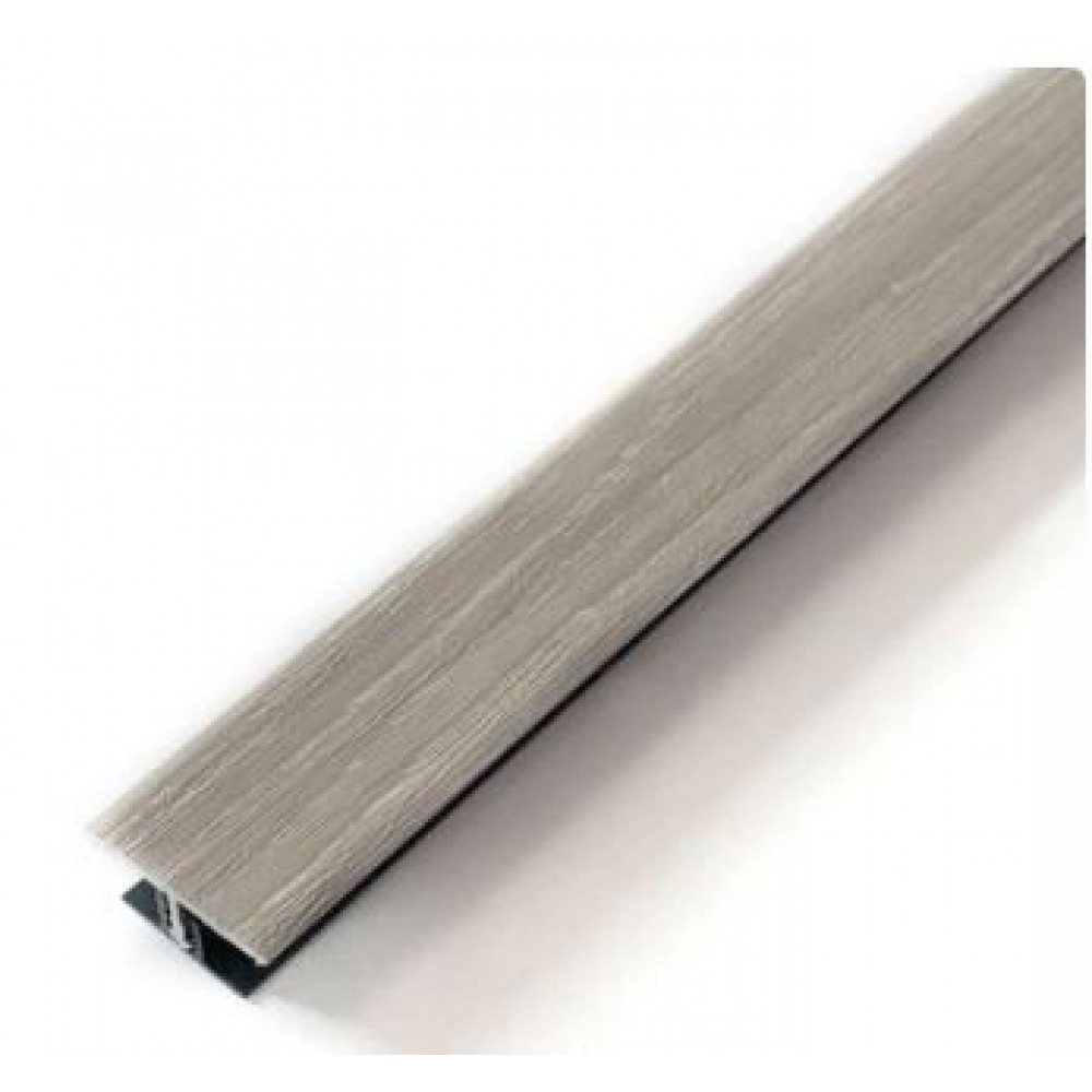 Профиль алюминиевый АС 11, Т-образ.(0,9м) дуб филадельфия светл. 26мм-8..11мм