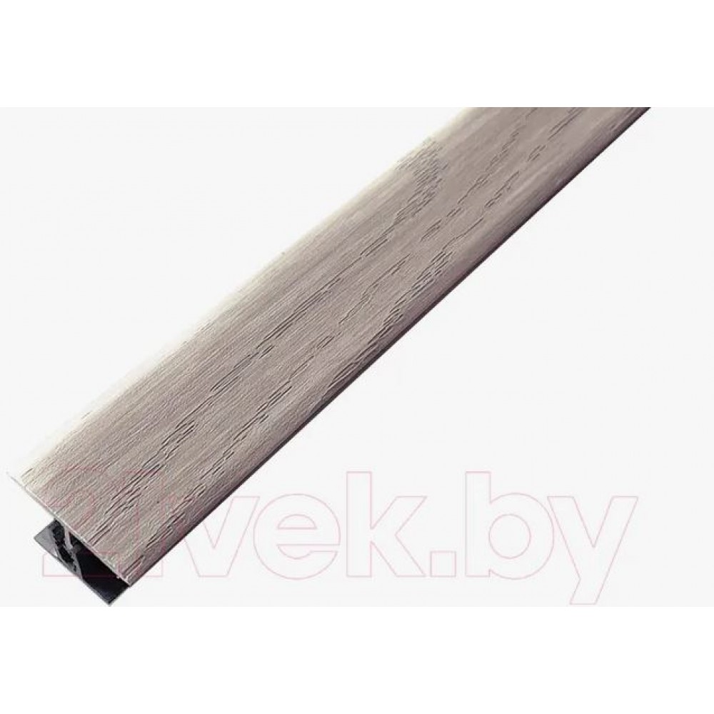Профиль алюминиевый АС 11, Т-образ.(1,8м) дуб серена серый 26мм-8..11мм