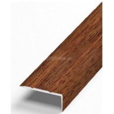 Профиль алюминиевый Д  3 (1,8м) дуб темный 091, 24х18мм