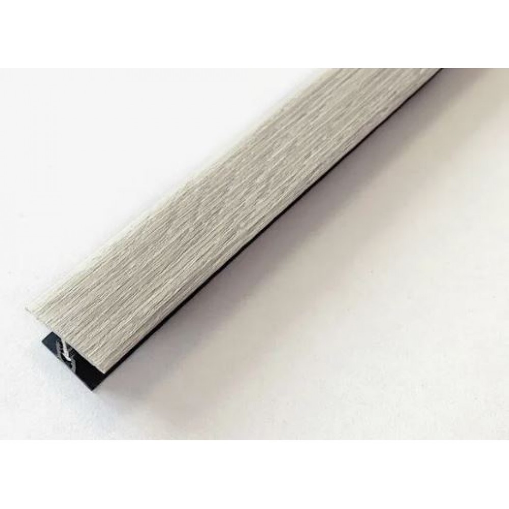 Профиль алюминиевый АС 11, Т-образ.(0,9м) дуб винтаж св.серый п07 (с крепежом)  26мм-8..11мм