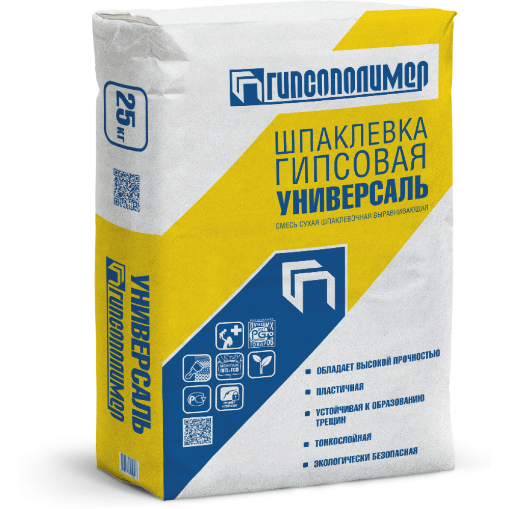 Шпатлевка гипсовая УНИВЕРСАЛЬ Старт мешок 25кг 