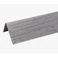 Угол ПВХ 30*30 мм 2,7м Ясень Хесрет с тиснением  двухсторонний 