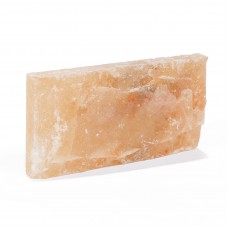 Кирпич из гималайской соли 200х100х50мм натуральная сторона с ПРОПИЛОМ
