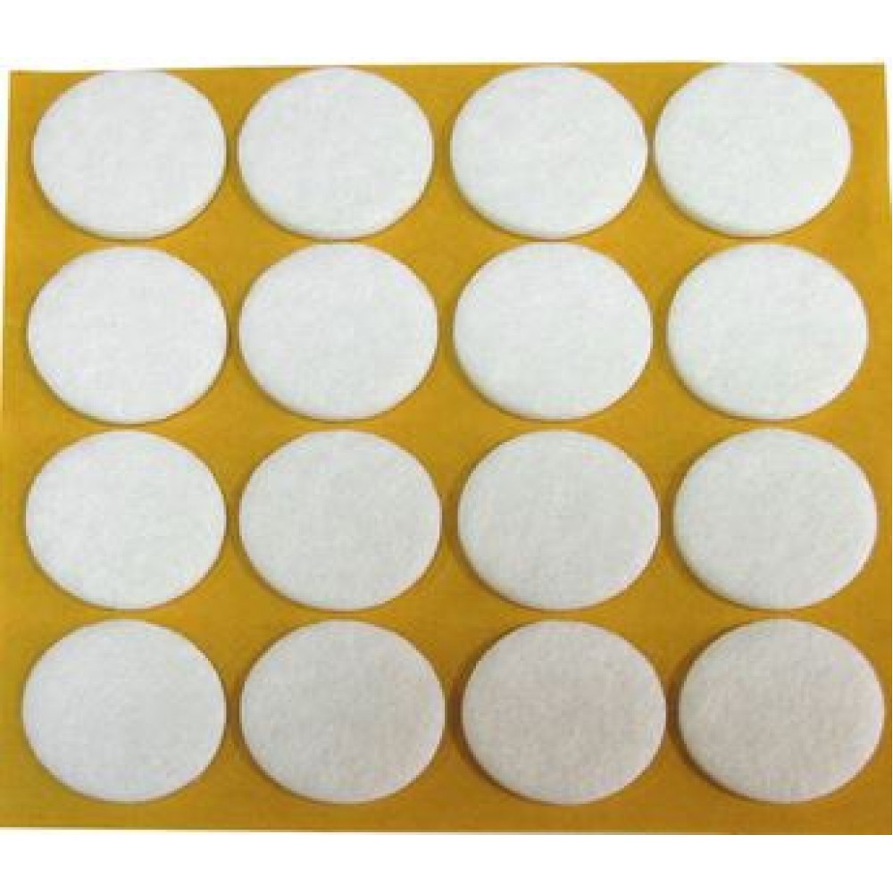 Протекторы фетровые д-20мм белые