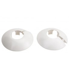 Розетта для труб d-43 мм Белый (2шт)
