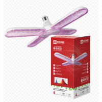 Лампа светодиодная LED 40 Вт, 220В, E27, ФИТО 4 лепестка