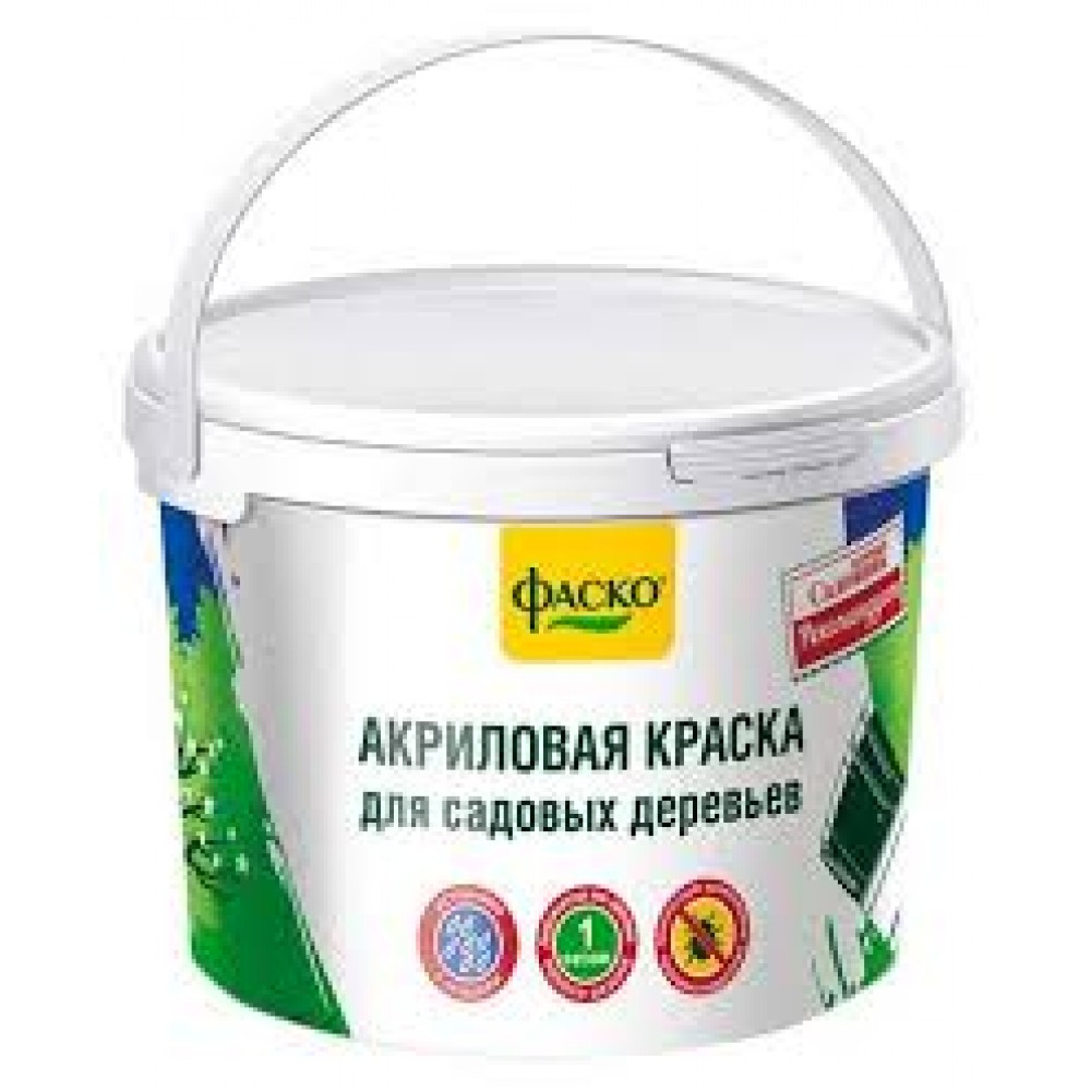 Краска для садовых деревьев 1,2кг Фаско (ведро) Краска для садовых деревьев 1,2кг Фаско (ведро)