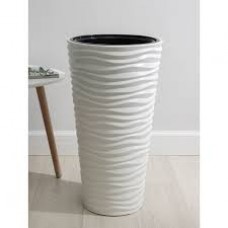 Кашпо Оазис 63л со вставкой 13л белый 