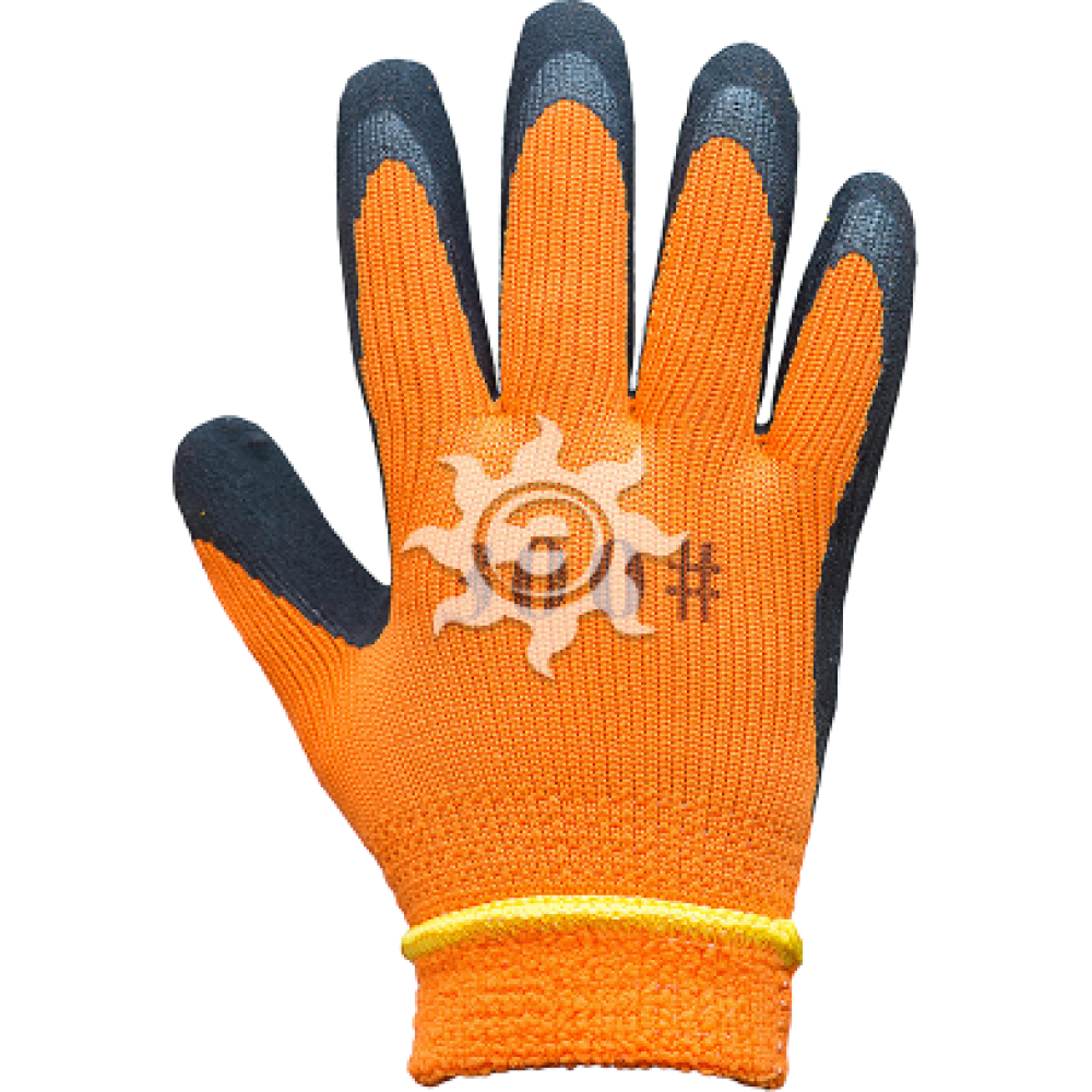 Перчатки акриловые с двойным вспененным латексным покрытием ладони утеплен. р.XL 04/95 Перчатки акриловые с двойным вспененным латексным покрытием ладони утеплен. р.XL 04/95