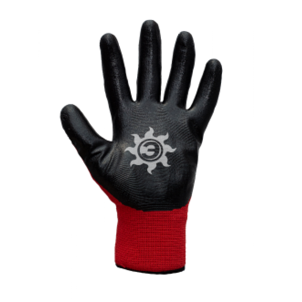 Перчатки нейлоновые с латексным покрытием ладони №60 95