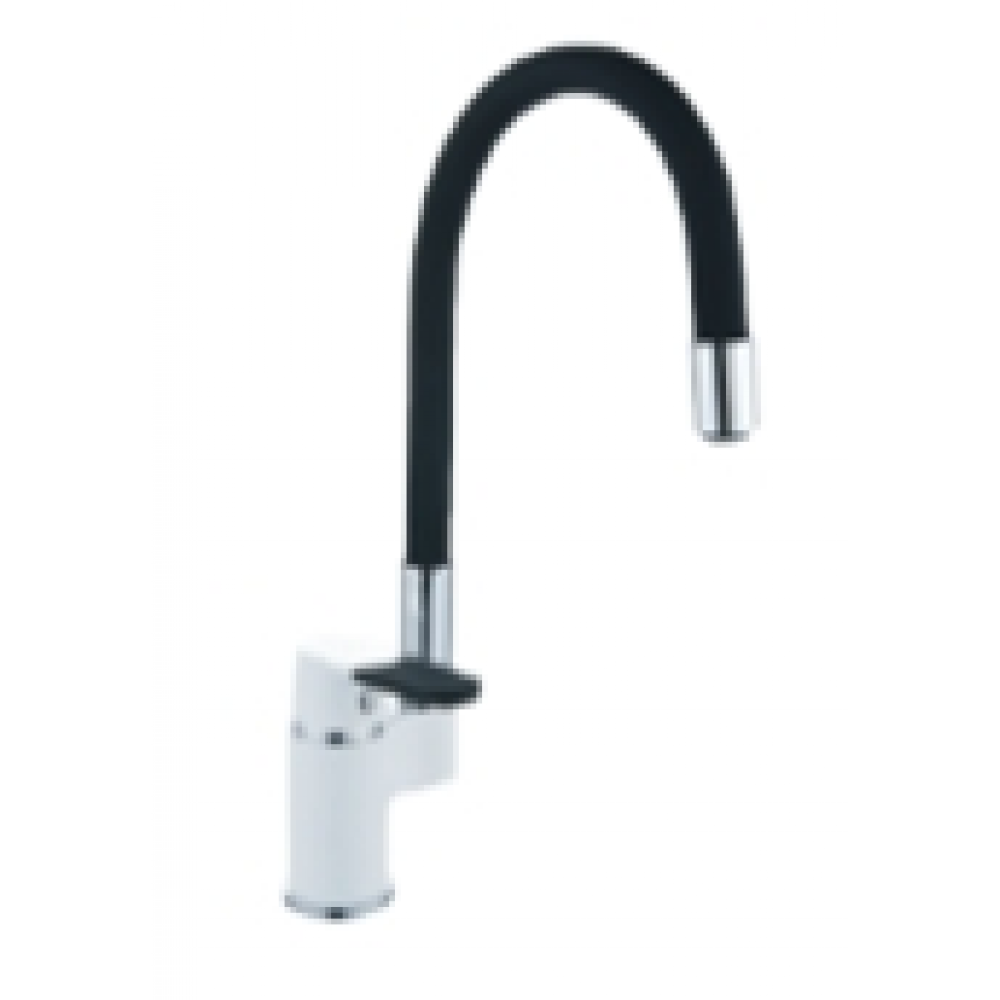 Смеситель для кухни с гибким  изливом D87-437114B 