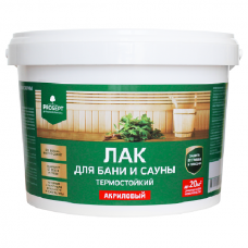 Лак - антисептик по дереву акриловый для бань и саун термостойкий Prosept 2.0л. (054-2)