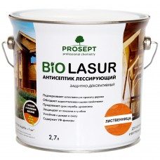 Лак- Антисептик лессирующий защитно-декоративный Лиственница PROSEPT BIO LAZUR 2,7л (034-2)