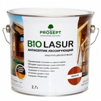 Лак- Антисептик лессирующий защитно-декоративный Махагон PROSEPT BIO LAZUR 2.7л (038-2)