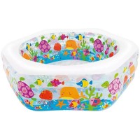 Бассейн надувной 191*178*61 см Happy Otter Intex (56493NP) 810-214 АКЦИЯ 20%