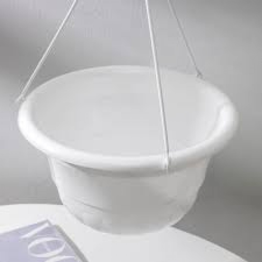 Кашпо Подвесное 4л белый В0707