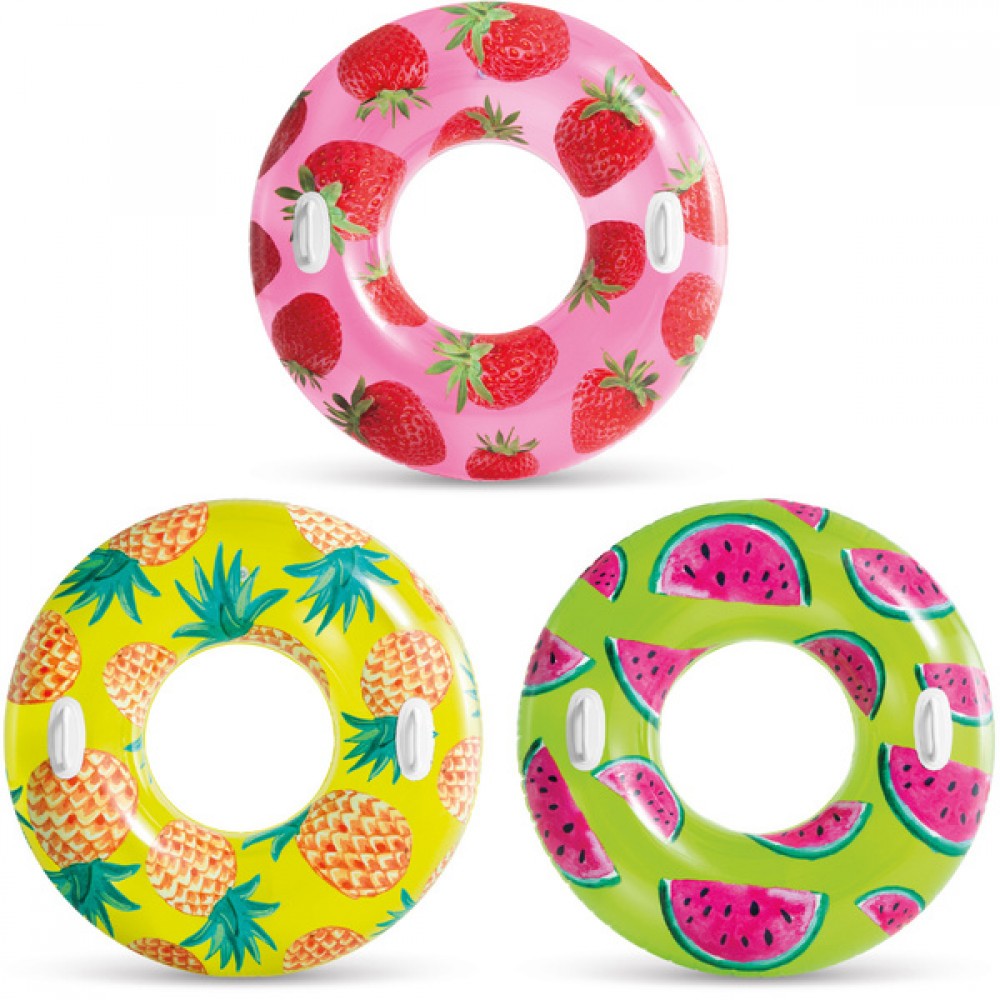 Круг для плавания 107 см Tropical Fruit Intex (56261NP) 823-261