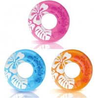 Круг для плавания 91 см Clear Color Intex (59251NP) 820-034