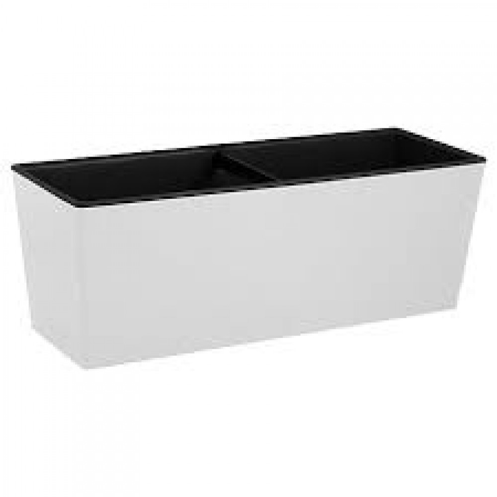 Ящик балконный Лондон Куб 60см белоснежный жасмин  IG780610048