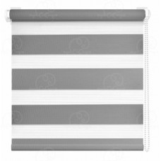 Ролета Мидлайт Светло-серый 72*150 День-Ночь