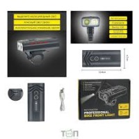 Фонарик для велосипеда +аккумулятор+зарядка от Micro YYC-CD-7703