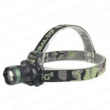 Фонарик налобный зарядка от сети+авто BL-6902-XPE