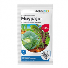Средство Миура Avgust от сорняков избират.действия 12мл.