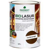 Лак- Антисептик лессирующий защитно-декоративный Палисандр PROSEPT BIO LAZUR 2,7л (039-2)