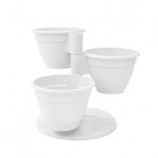 Цветочный каскад Антик белый