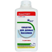 Средство для дачных бассейнов АкваСТАРТ 1,0л 801-083