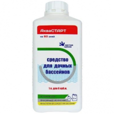 Средство для дачных бассейнов АкваСТАРТ 1,0л 801-083