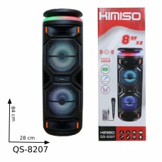 Портативная акустика QS-8207(Беспроводной микрофон)