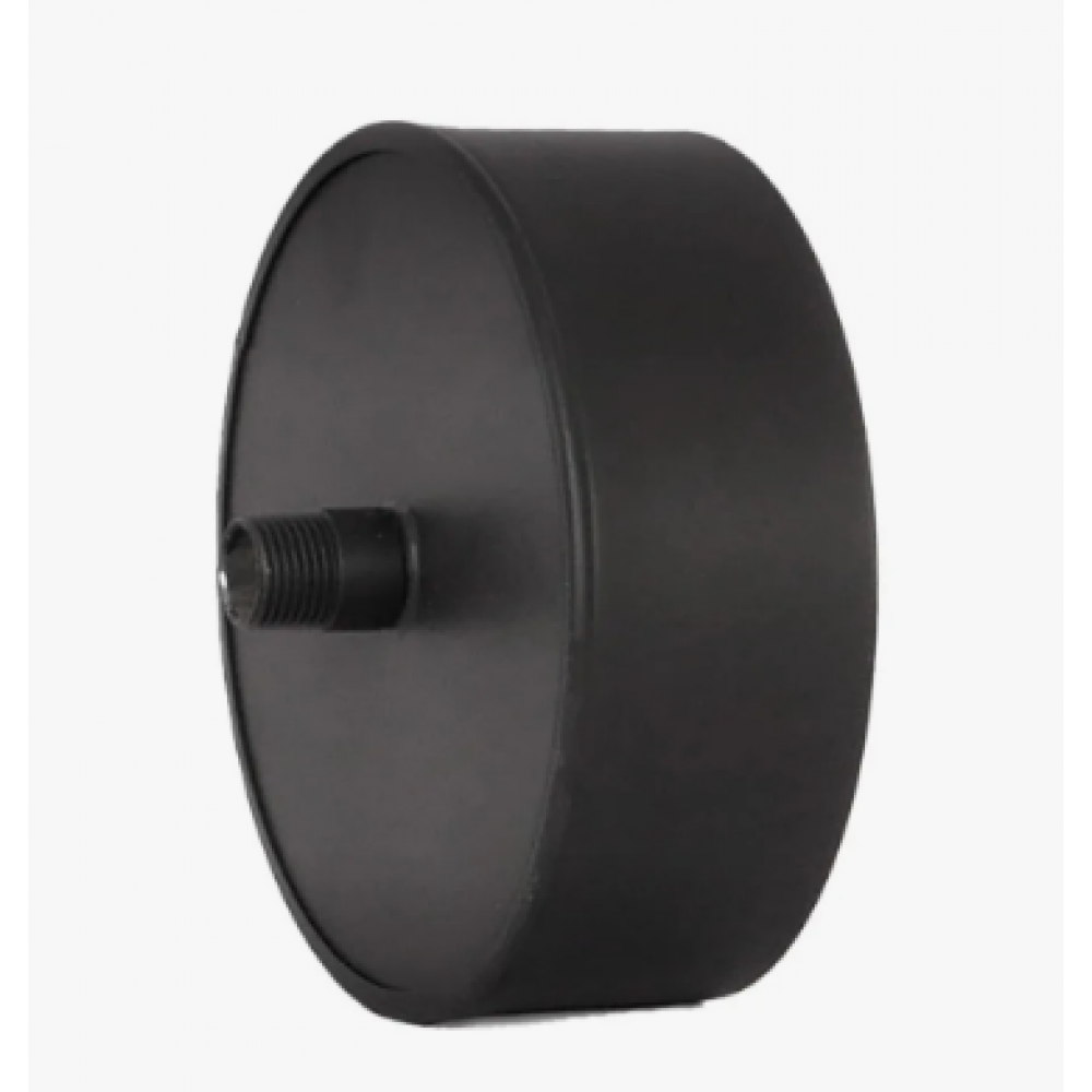 Заглушка с конденсатоотводом Ф120 LAVA черная ХХХ