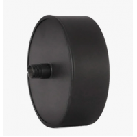 Заглушка с конденсатоотводом Ф120 LAVA черная ХХХ АКЦИЯ