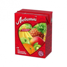 Сок Любимый в ассортименте БЗ 0,2л