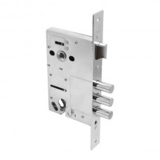 Корпус замка БУЛАТ ЗВ4-3(14).60.85.08 хром, без ручек, без ц/механизма (14938) Корпус замка БУЛАТ ЗВ4-3(14).60.85.08 хром, без ручек, без ц/механизма (14938)