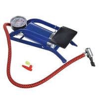 Насос ножной металл TOP AUTO (500см3, до 6 АТМ) 3 насадки