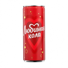 Напиток Любимая Кола ЖБ 0,33л