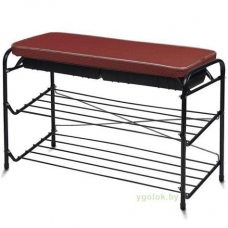 Этажерка Комфорт1 3х ярус серый ЭТК1