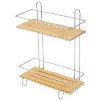 Полка д/ванной 2 яруса BAMBOO-03 26*11.5*34 101245