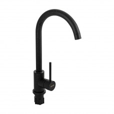 Смеситель для кухни BRIMIX шаровый сталь марки304 черный камень 9308 Смеситель для кухни BRIMIX шаровый сталь марки304 черный камень 9308