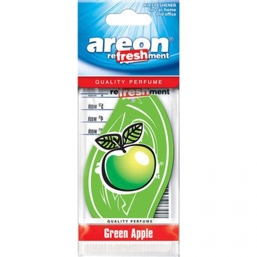 Ароматизатор Green Apple елочка мон AREDR01