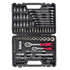 Набор инструментов -  82 предметов 1/4",1/2" FK-4821-5DS 52660 