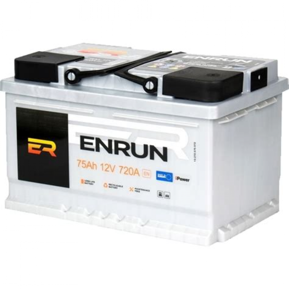 Батарея Аккумуляторная 75 а/ч ENRUN АКЦИЯ 15%