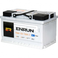 Батарея Аккумуляторная 75 а/ч ENRUN АКЦИЯ 15%